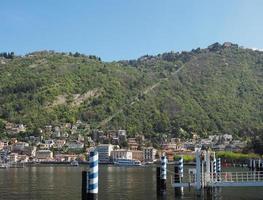 View of Lake Como photo