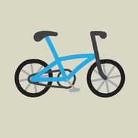 Doodle freehand sketch drawing of a bicycle flat design. vector