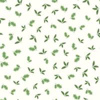 Vintage Seamless floral pattern using leaf for print vector