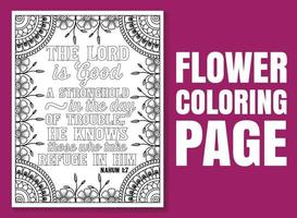 Bible Verse Coloring Pages, Christian religious typography vector