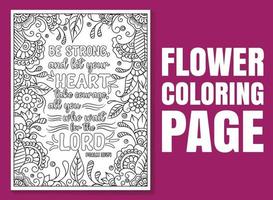 Bible Verse Coloring Pages, Christian religious typography vector