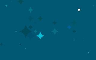 Light BLUE vector layout with bright stars.