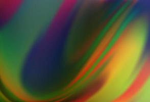 Dark Multicolor, Rainbow vector glossy abstract layout.