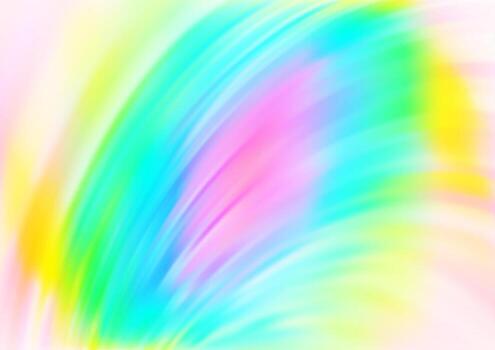 patrón de vector de arco iris multicolor claro con formas de lava.