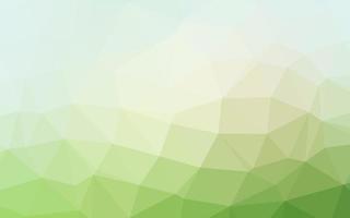 Light Green vector blurry triangle template.