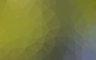 Light Green, Yellow vector low poly layout.