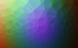 Dark Multicolor, Rainbow vector low poly texture.