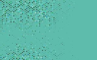 Light Green, Yellow vector background with bubbles.