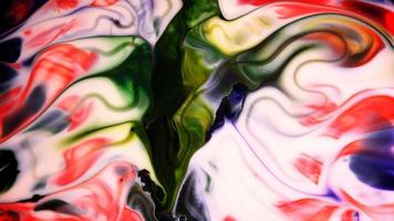 pintura abstracta tinta líquida movimiento artístico esparcirse y explotar video