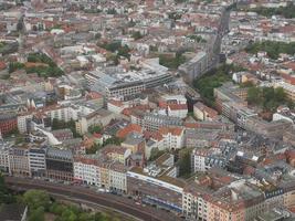 Berlin aerial view photo