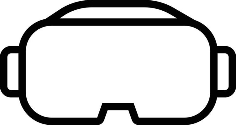 Line icon for vr