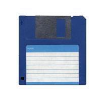 Magnetic floppy disc photo