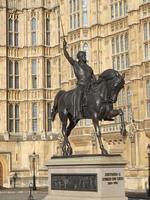 estatua de richard el corazón de león foto