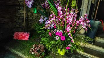 Flower Festival in Girona Temps de Flors, Spain. 2018 photo