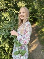 Model Posing Outdoors photo