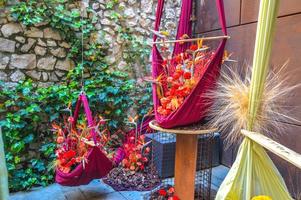 festival de las flores en girona temps de flors, españa. 2018 foto