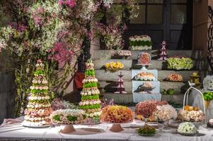 Flower Festival in Girona Temps de Flors, Spain. 2018 photo