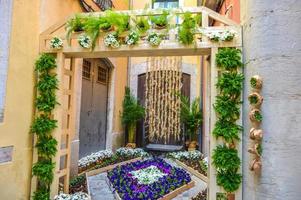 Flower Festival in Girona Temps de Flors, Spain. 2018 photo