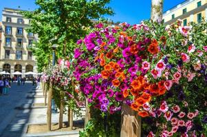 festival de las flores en girona temps de flors, españa. 2018 foto