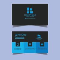 Commercial Usable Business Card Template vector