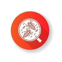 Pediculosis RGB color icon vector