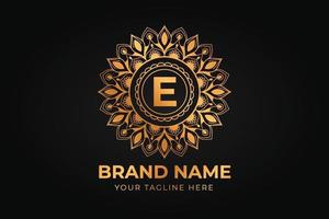 Luxury Mandala Brand Logo vector