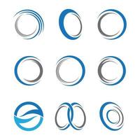 diseño de logotipo circular vector