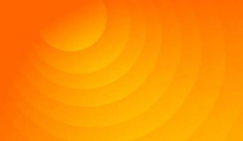 Gradient Circle Loop Orange Abstract Background vector