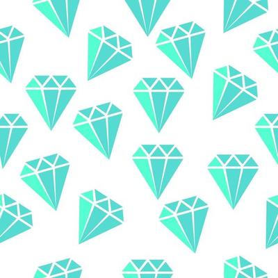 blue diamond seamless pattern design