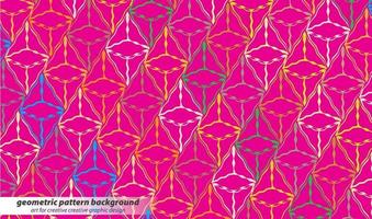 geometric pattern background art for creative creative graphic design vector