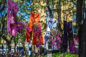 Flower Festival in Girona Temps de Flors, Spain. 2018 photo