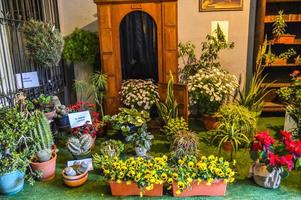 Flower Festival in Girona Temps de Flors, Spain. 2018 photo