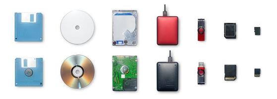 The devices use for storage information and transfer or backup data. photo