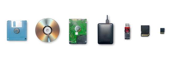 The devices use for storage information and transfer or backup data.