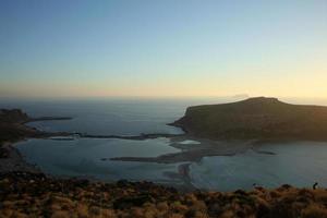 playa de balos laguna del sol isla de creta verano 2020 covid-19 vacaciones foto