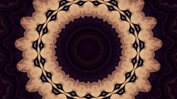 abstraktes Muster 4k Kaleidoskop-Videoclip video