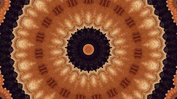 abstraktes Muster 4k Kaleidoskop-Videoclip