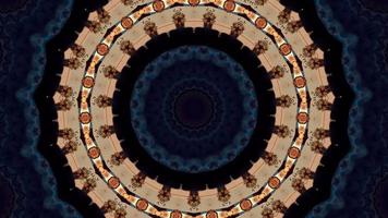 abstrakt mönster 4k kalejdoskop videoklipp