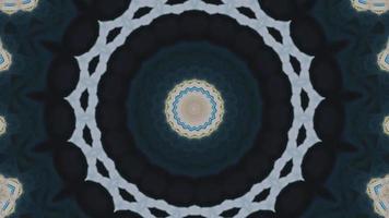 clip vidéo de motif abstrait 4k kaléidoscope