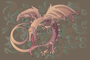 Fairy Tale Dragon vector