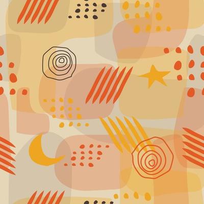 Colourfull Abstract Seamless Pattern