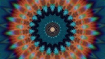 sfondo astratto di meditazione mandala video