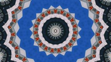 Kaleidoscope hypnotic stock video footage