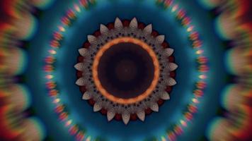 Kaleidoscope hypnotic stock video footage