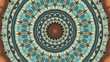 Kaleidoscope hypnotic stock video footage