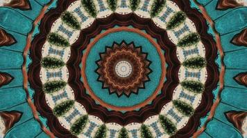 Dynamic moving fantasy kaleidoscope video