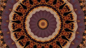 Dynamic moving fantasy kaleidoscope video