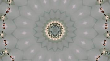 Fondo de sueño circular fractal para meditación video