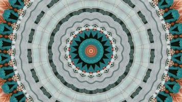 Fractal circular dream background for meditation video