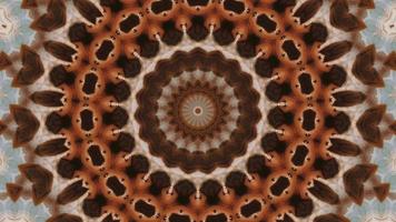 Futuristic abstract kaleidoscope background video
